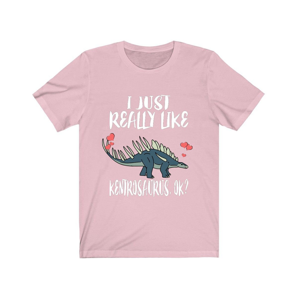 I just really like kentrosaurus Jurassic armored dinosaur tee