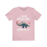 I Just Really Like Kentrosaurus Dinosaur Shirt, Kentrosaurus Lover Shirt, Dinosaur Animal Lover Adult Toddler Infant Kids Gift T-Shirt Image 4