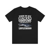 This Is My Human Costume I'm Really A Liopleurodon Dinosaur Shirt, Liopleurodon Lover Shirt, Dinosaur Lover Gift, Animal Adult Kids T-Shirt Image 1