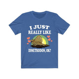I Just Really Like Dimetrodon Dinosaurs Shirt, Dimetrodon Lover Shirt, Dinosaur Lover Gift, Dimetrodon Dinosaur Gift T-Shirt Image 2