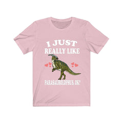 Parasaurolophus Fan T-Shirt - parasaurolophus print design