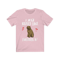 I Just Really Like Labradoodles T-Shirt - labradoodle print design