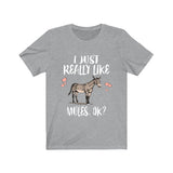 I Just Really Like Mules Ok Shirt, Mule Lover Shirt, Mule Gift Animal Lover Adult Toddler Infant Kids Gift T-Shirt Image 3