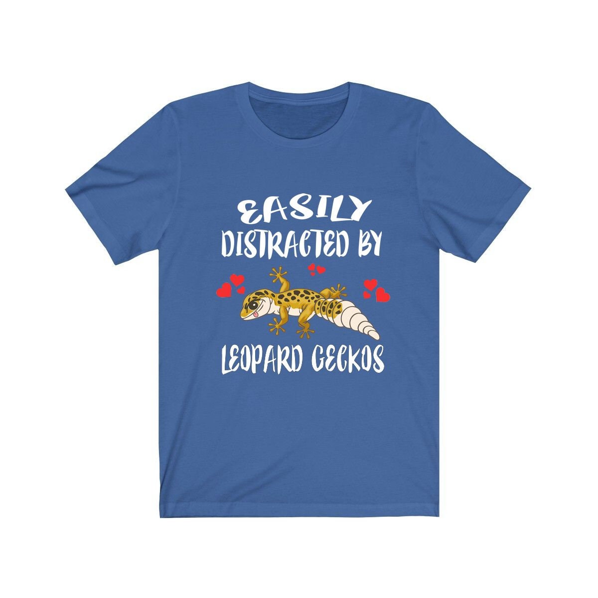 Easily Distracted By Leopard Geckos Shirt - leopard gecko print design
