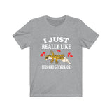 I Just Really Like Leopard Geckos Shirt, Lizard Lover Shirt, Leopard Gecko Shirt, Lizard Owner Shirt, Lizard Lover Gift, Lizard Shirt Image 1