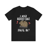 I Just Really Love Pikas Shirt, Pika Lover Shirt, Pika Shirt, Pika Lover Gift, Animal Adult Kids T-Shirt Image 1