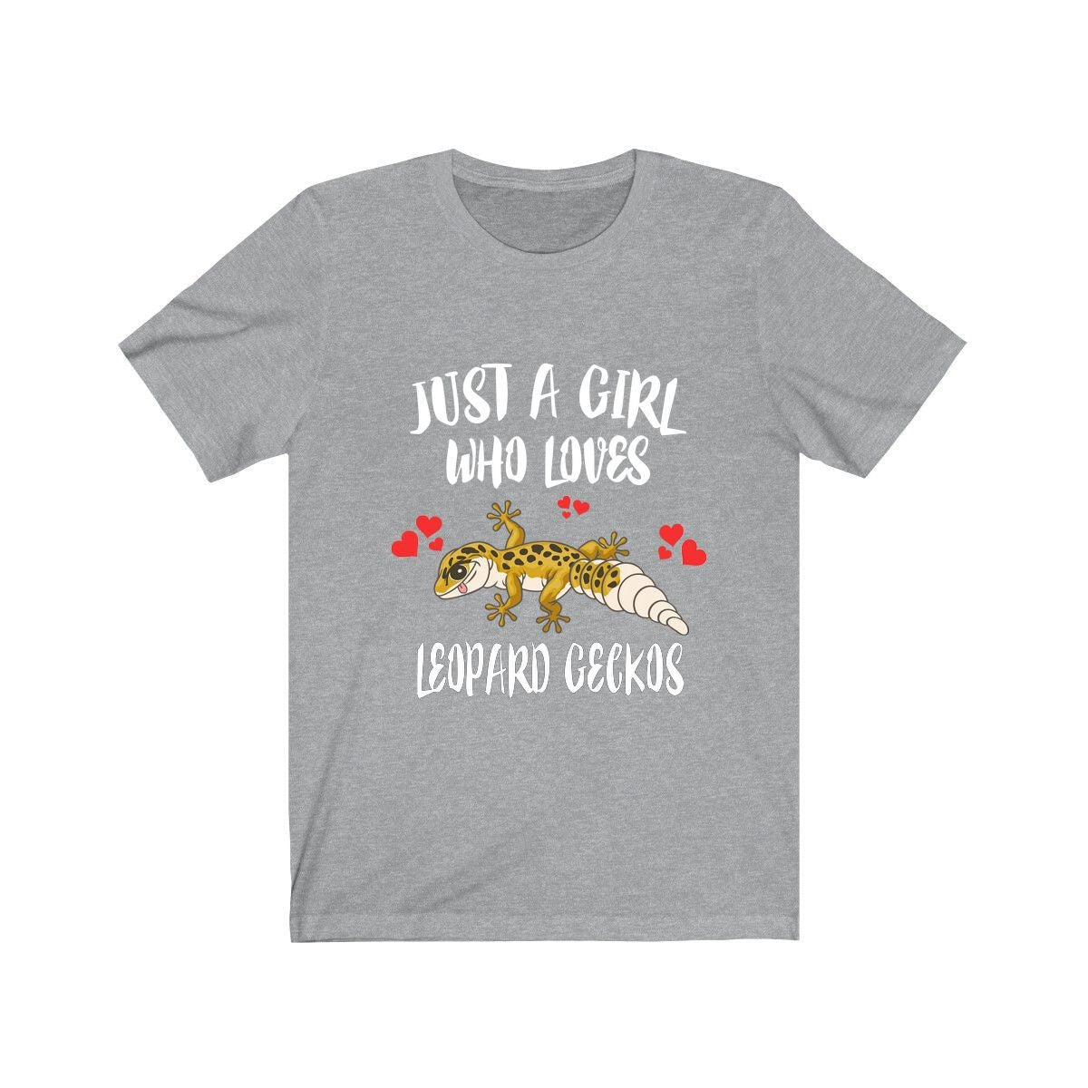 Just A Girl Who Loves Leopard Geckos Shirt - leopard gecko print design