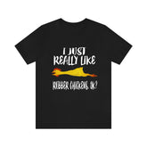 I Just Really Like Rubber Chickens Shirt, Rubber Chicken Lover Shirt, Chicken Shirt, Chicken Owner Shirt, Chicken Lover Gift, Boy Girl Shirt Image 1