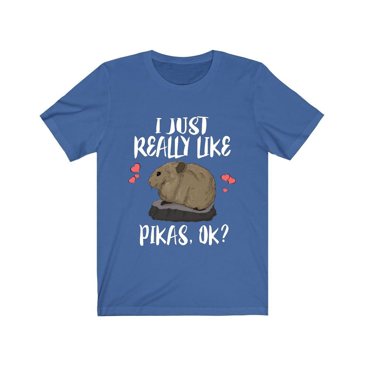 I Just Really Love Pikas Shirt - pika print design