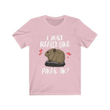 I Just Really Love Pikas Shirt, Pika Lover Shirt, Pika Shirt, Pika Lover Gift, Animal Adult Kids T-Shirt Image 4
