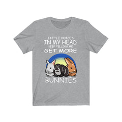 Little Voices Get More Bunnies Rabbit Shirt - rabbit print design