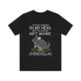 Little Voices Keep Telling Me Get More Chinchillas Shirt, Chinchilla Owner Gift, Chinchilla Shirt, Animal Toddler Infant Kids Gift T-Shirt Image 1