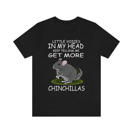 Get More Chinchillas T-Shirt - chinchilla print design