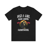 Just A Girl Who Loves Chimpanzees Shirt, Chimpanzee Shirt, Chimpanzee Gift, Chimpanzee Lover, Animal Lover Adult Toddler Kids Gift T-Shirt Image 4