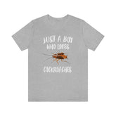 Just A Boy Who Loves Cockroaches Shirt, Cockroach Lover Shirt, Cockroach Lover Gift, Cockroach Shirt, Animal Adult Toddler Kids T-Shirt Image 1