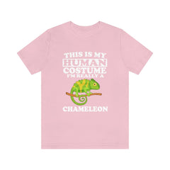 This Is My Human Costume I'm Really A Chameleon Shirt - chameleon print design