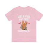 Just A Girl Who Loves Serval Cats Shirt, Serval Cat Lover Gift, Serval Cat Shirt, Animal Lover Adult Toddler Infant Kids Gift T-Shirt Image 3