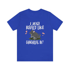 I Just Really Like Chinchillas OK Shirt - chinchilla print design