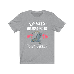 Easily Distracted By Tokay Geckos Lizards Shirt - tokay gecko print design