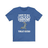 This Is My Human Costume I'm Really A Tokay Gecko Lizards Shirt, Gecko Lover Shirt, Tokay Gecko Gift, Lizard Shirt, Animal T-Shirt Image 2