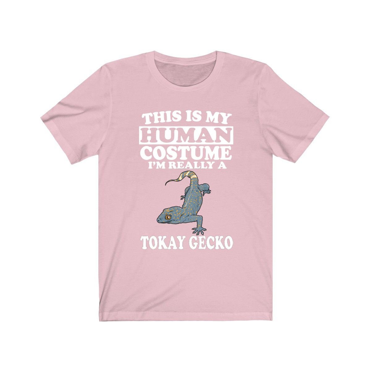 This is my human costume I am really a tokay gecko exotic reptile tee