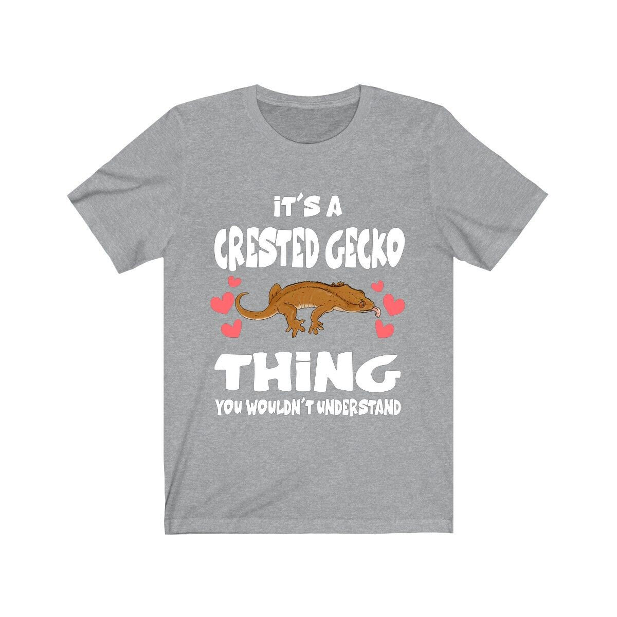 It's A Crested Gecko Thing Lizards Shirt, Gecko Lover Shirt, Crested Gecko Gift, Pet Lizard Shirt, Adult Kids Animal T-Shirt Image 3