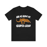 Ask Me About Crested Gecko Thing Lizards Shirt, Gecko Lover Shirt, Crested Gecko Gift, Pet Lizard Shirt, Adult Kids Animal T-Shirt Image 2