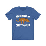 Ask Me About Crested Gecko Thing Lizards Shirt, Gecko Lover Shirt, Crested Gecko Gift, Pet Lizard Shirt, Adult Kids Animal T-Shirt Image 1