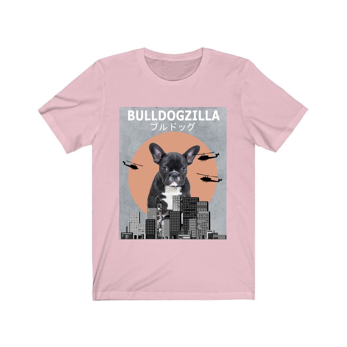 Bulldogzilla Bulldog Funny Shirt - Bulldogzilla bulldog print design