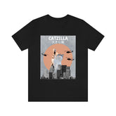 Catzilla Cat Shirt, Cat Lover Shirt, Cat Shirt, Cat Funny Shirt, Cat Lover Gift, Cat Boy Girl T-Shirt Image 1