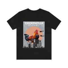 Chickenzilla Chicken Funny Shirt - Chickenzilla chicken print design