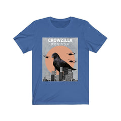 Crowzilla Crow Funny Shirt - Crowzilla crow print design