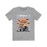 Deerzilla Deer Shirt, Deer Lover Shirt, Deer Shirt, Funny Deer Lover Gift, Animal Gift Image 1