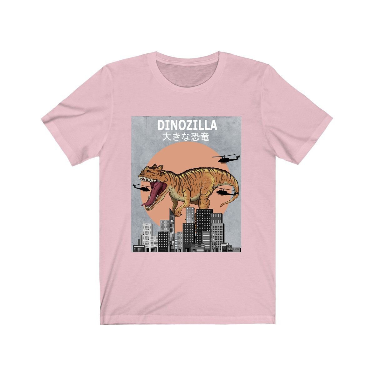 Dinozilla Dinosaur Funny Shirt - Dinozilla dinosaur print design