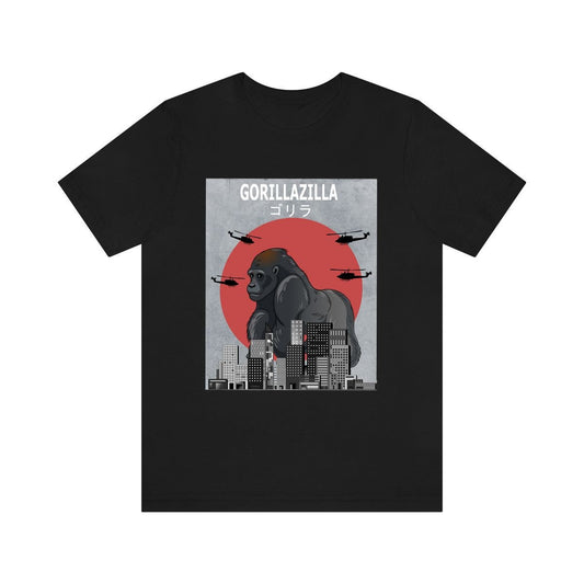 Gorillazilla Gorilla Funny Shirt - Gorillazilla gorilla print design