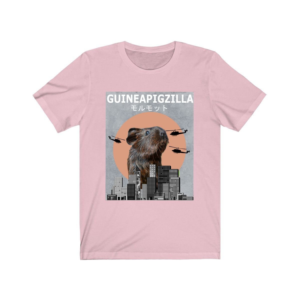 Guineapigzilla Guinea Pig Funny Shirt - Guineapigzilla print design