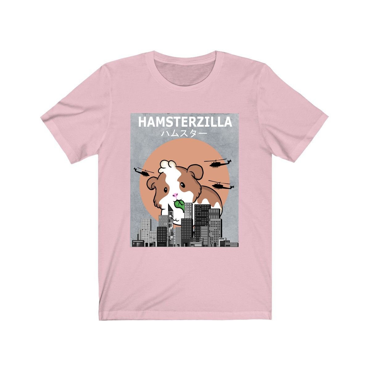 Hamsterzilla Funny Giant Hamster Monster Shirt - hamsterzilla print design