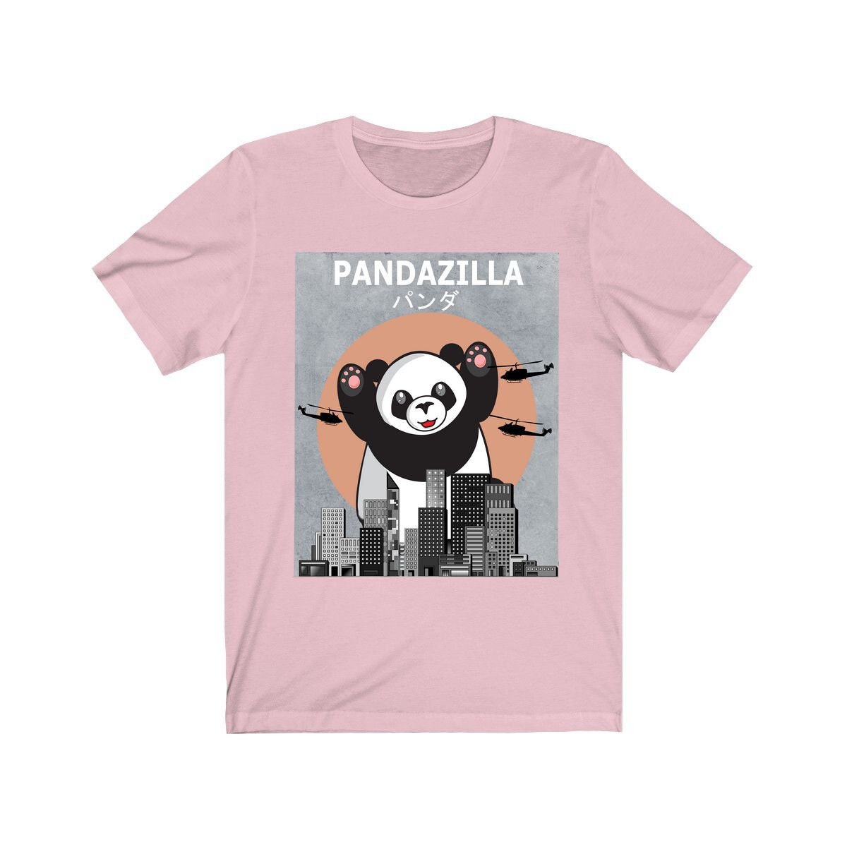 Pandazilla Panda Funny Shirt - Pandazilla panda print design