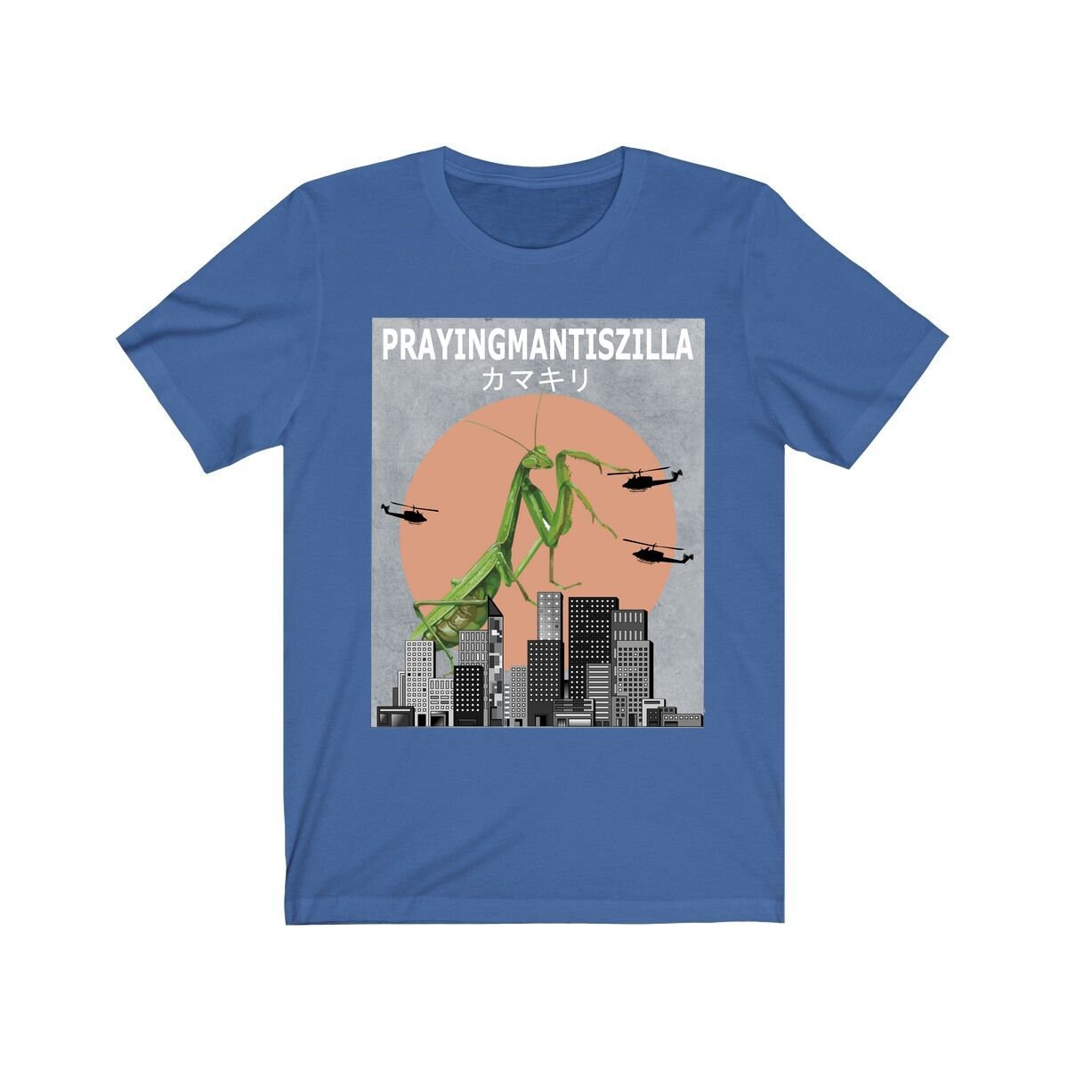 Praying Mantiszilla Funny Shirt - Mantiszilla praying mantis print design