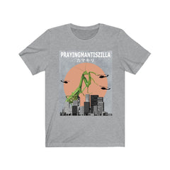 Praying Mantiszilla Funny Shirt - Mantiszilla praying mantis print design