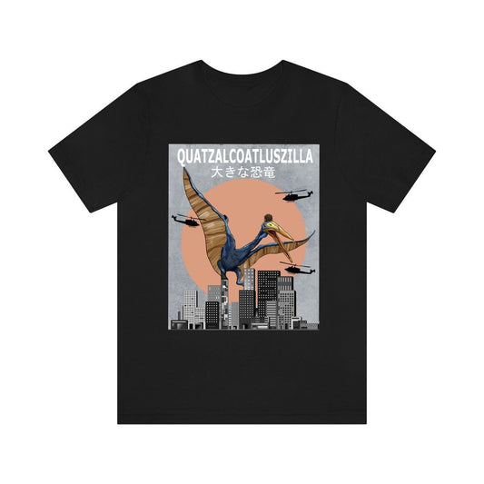 Quetzalcoatluszilla Funny Shirt - Quetzalcoatluszilla print design