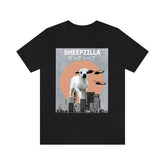 Sheepzilla Sheep Shirt, Funny Sheep Lover Shirt, Sheep Shirt, Sheep Lover Gift, Sheep Boy Girl T-Shirt Image 1
