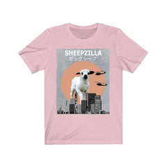 Sheepzilla Sheep Funny Shirt - Sheepzilla sheep print design