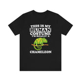 This Is My Human Costume I'm Really A Chameleon Shirt, Chameleon Lover Shirt, Chameleon Shirt, Chameleon Lover Gift, Animal Gift Image 1