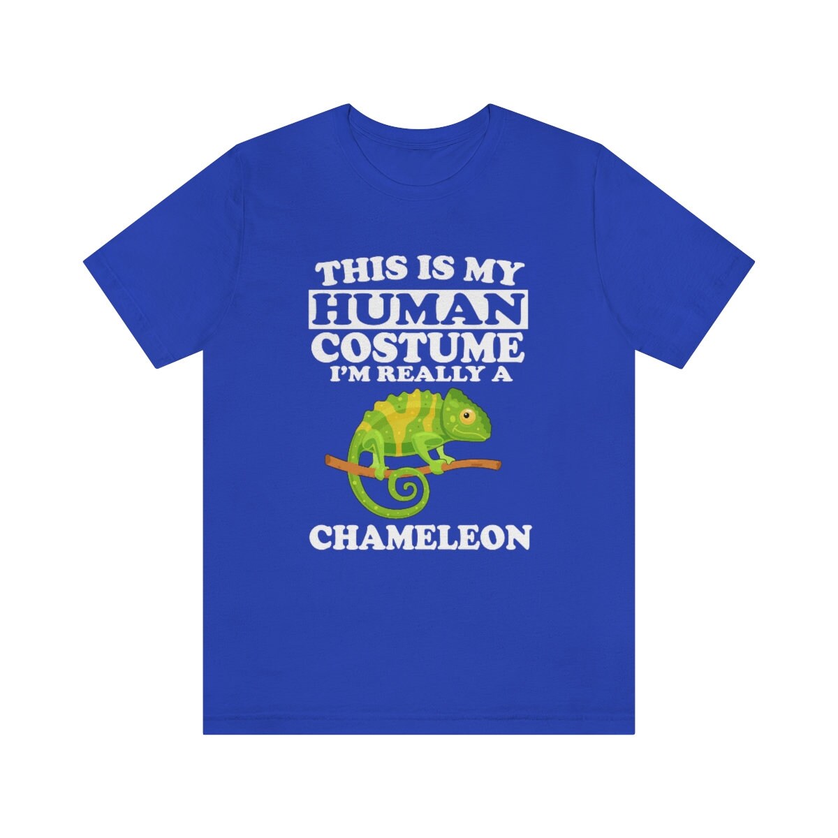 This Is My Human Costume I'm Really A Chameleon Shirt - chameleon print design