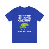 This Is My Human Costume I'm Really A Chameleon Shirt, Chameleon Lover Shirt, Chameleon Shirt, Chameleon Lover Gift, Animal Gift Image 4