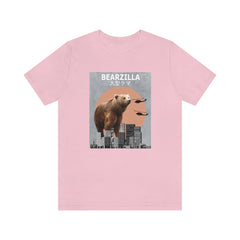 Bearzilla Bear Funny Shirt - Bearzilla bear print design