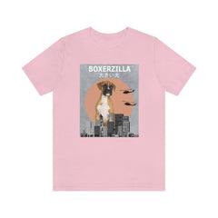 Boxerzilla funny boxer dog lover tee