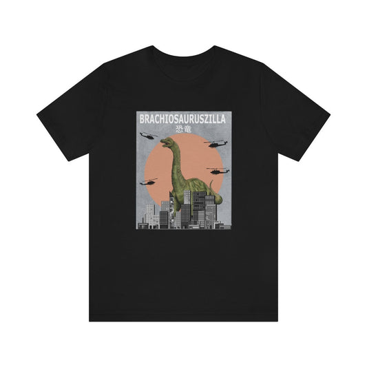 Brachiosauruszilla Funny Shirt - Brachiosauruszilla print design