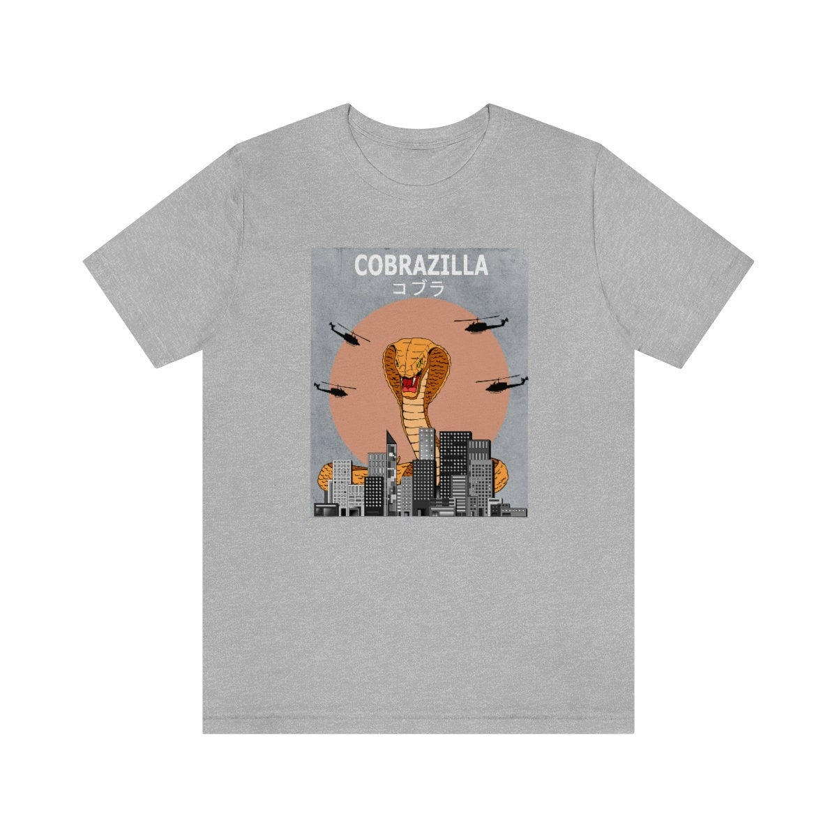 Cobrazilla Cobra Funny Shirt - Cobrazilla cobra print design